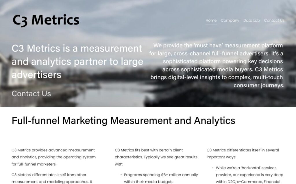 C3metrics atribución de marketing