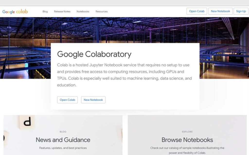 google colab que es google imagen designplus