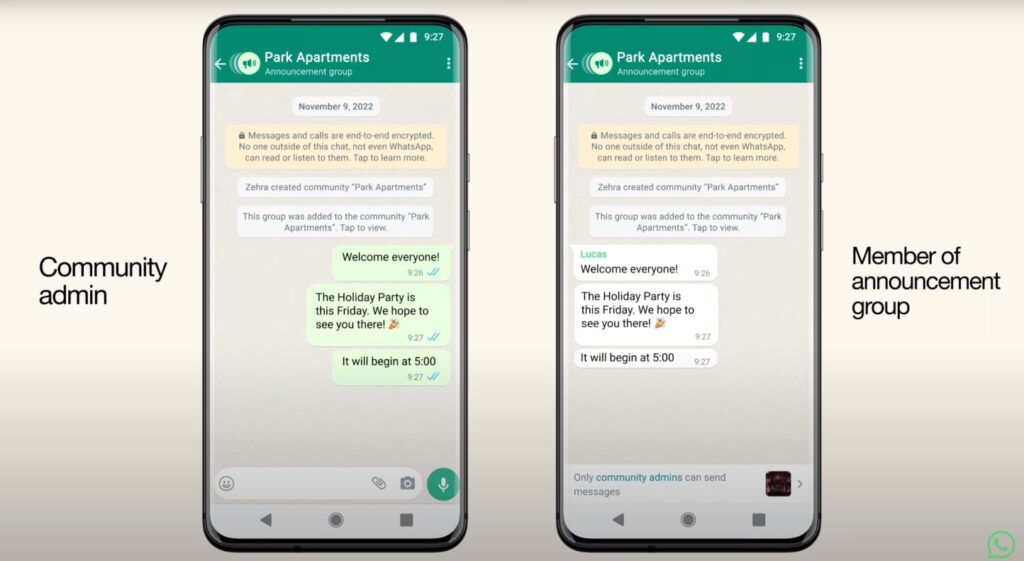 comunidades whatsapp