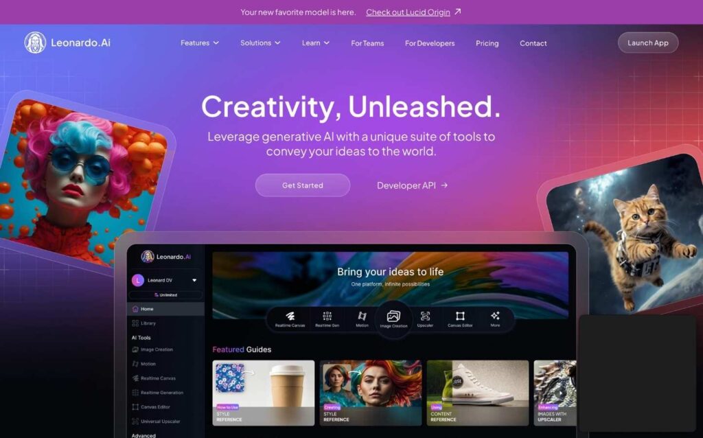 leonardoai imagenesprofesionalesconia designplus