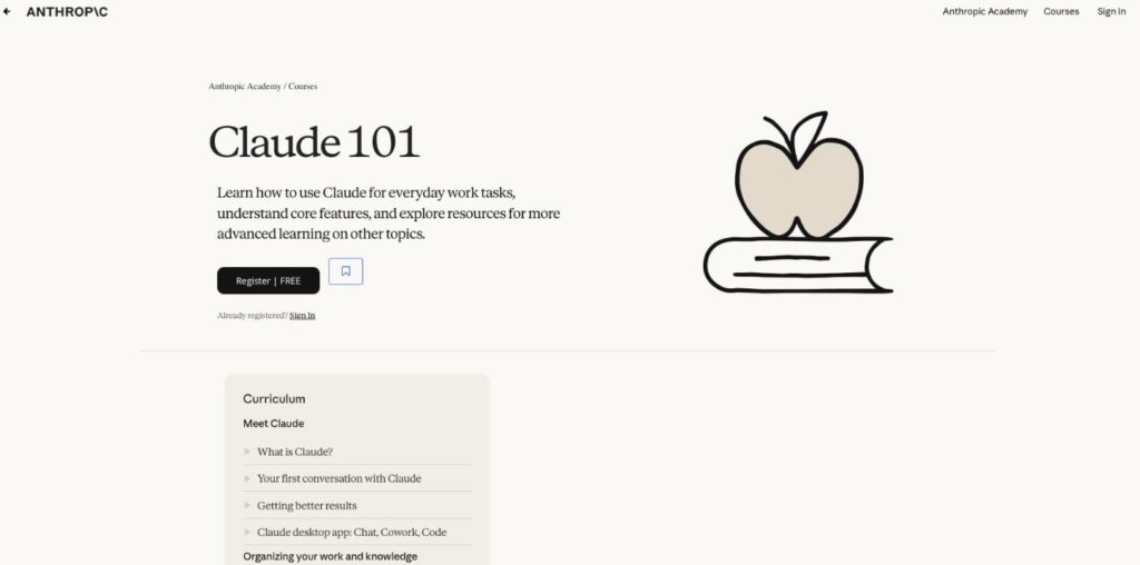Cursos gratis de Inteligencia Artificial de Anthropic: Empieza hoy 5 curso claude 101