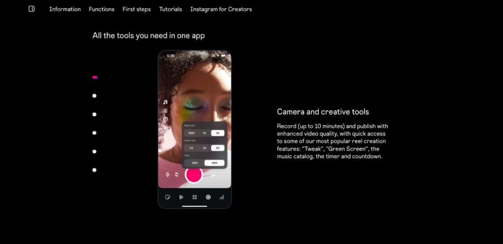 Instagram Edits: El Método Inteligente para Crear Videos que Destacan 1 funcionalidades instagram edits